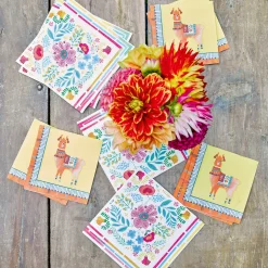 Boho Floral Lunch Napkins 20ct