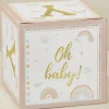 Boho Rainbow Baby Block Decorations