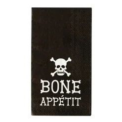 Bone Appetit Cross Bones Paper Guest Towels 24ct
