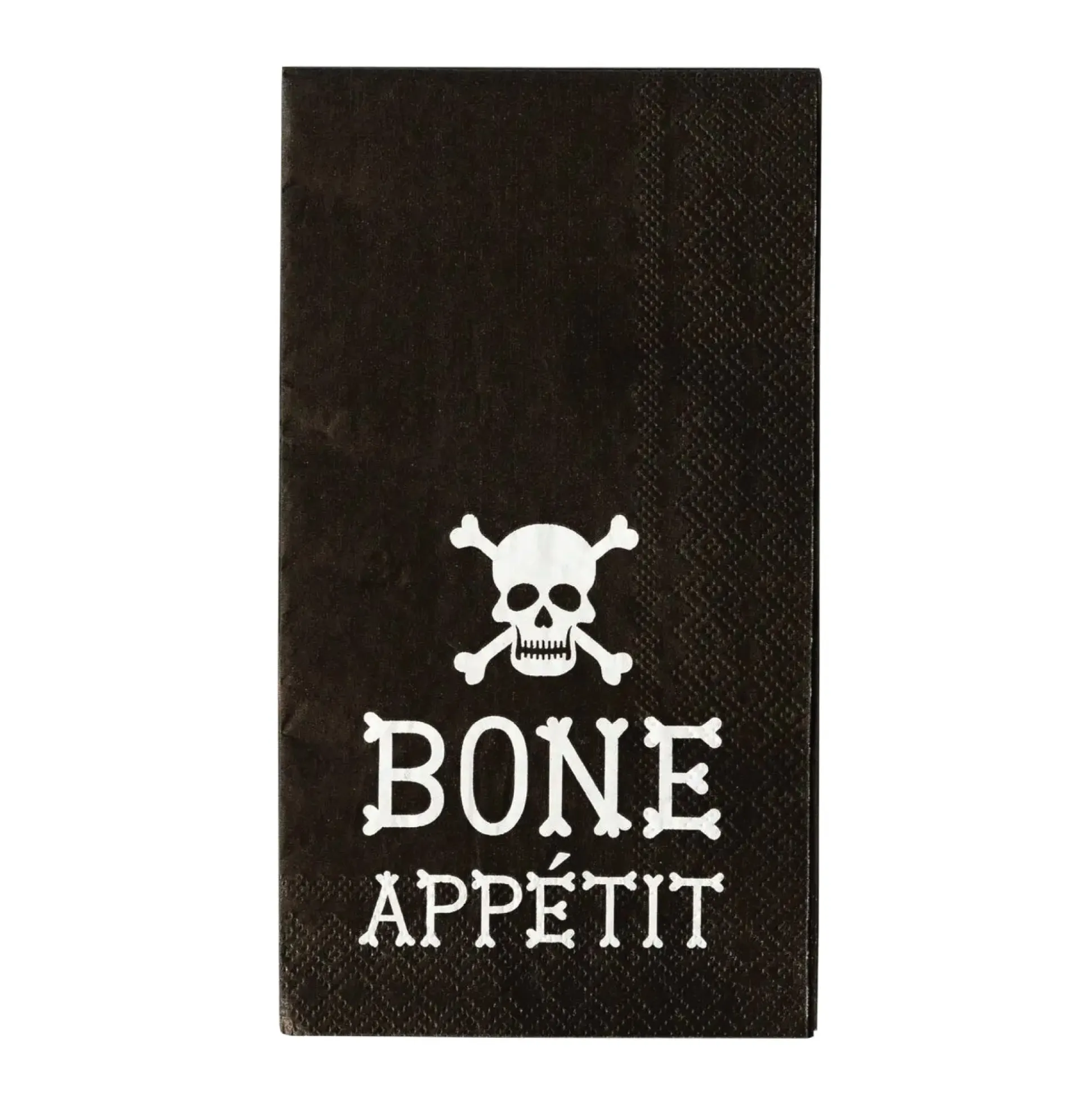 Bone Appetit Cross Bones Paper Guest Towels 24ct