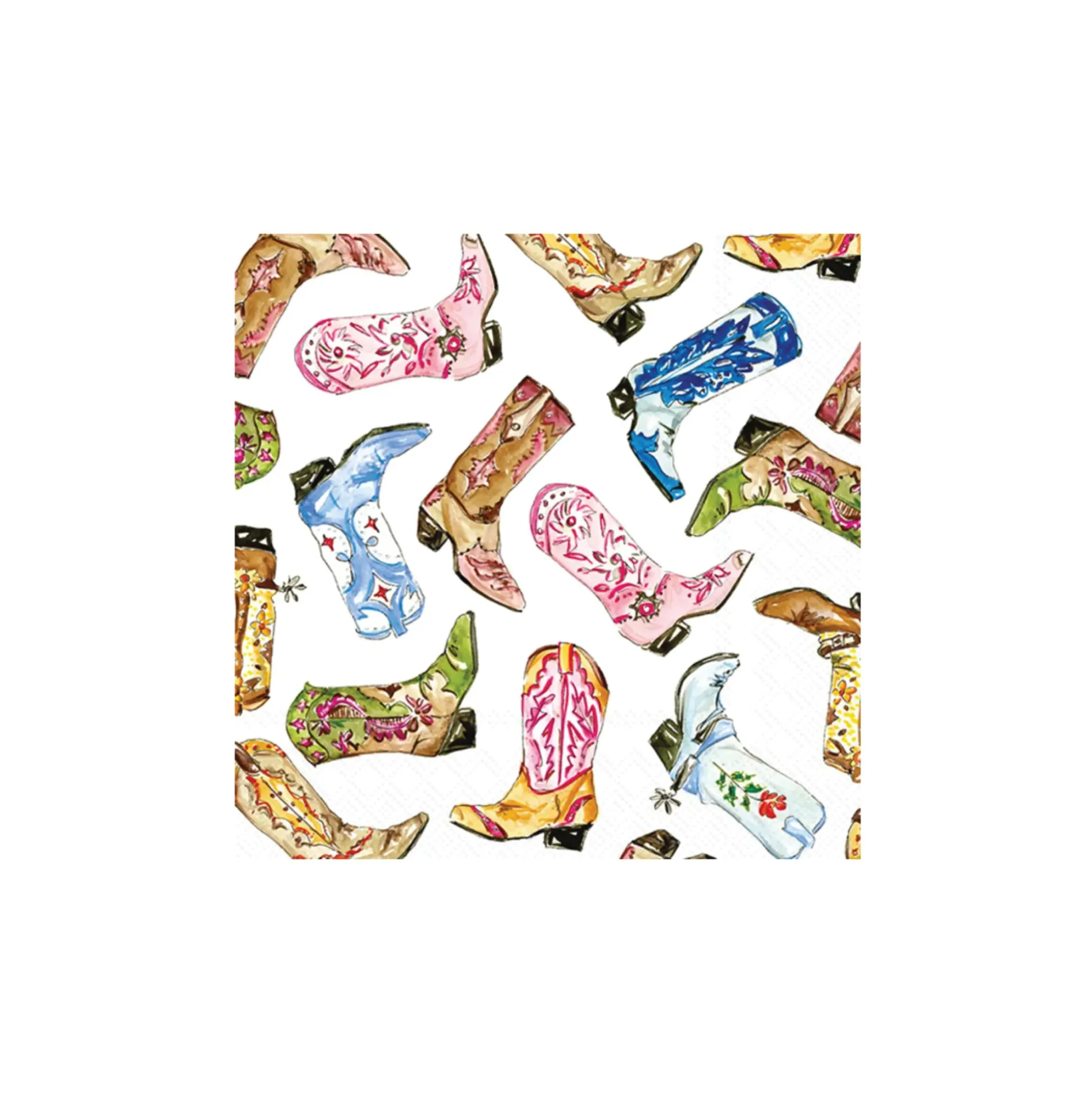 Boot Scootin' Western Dessert Napkins 20ct
