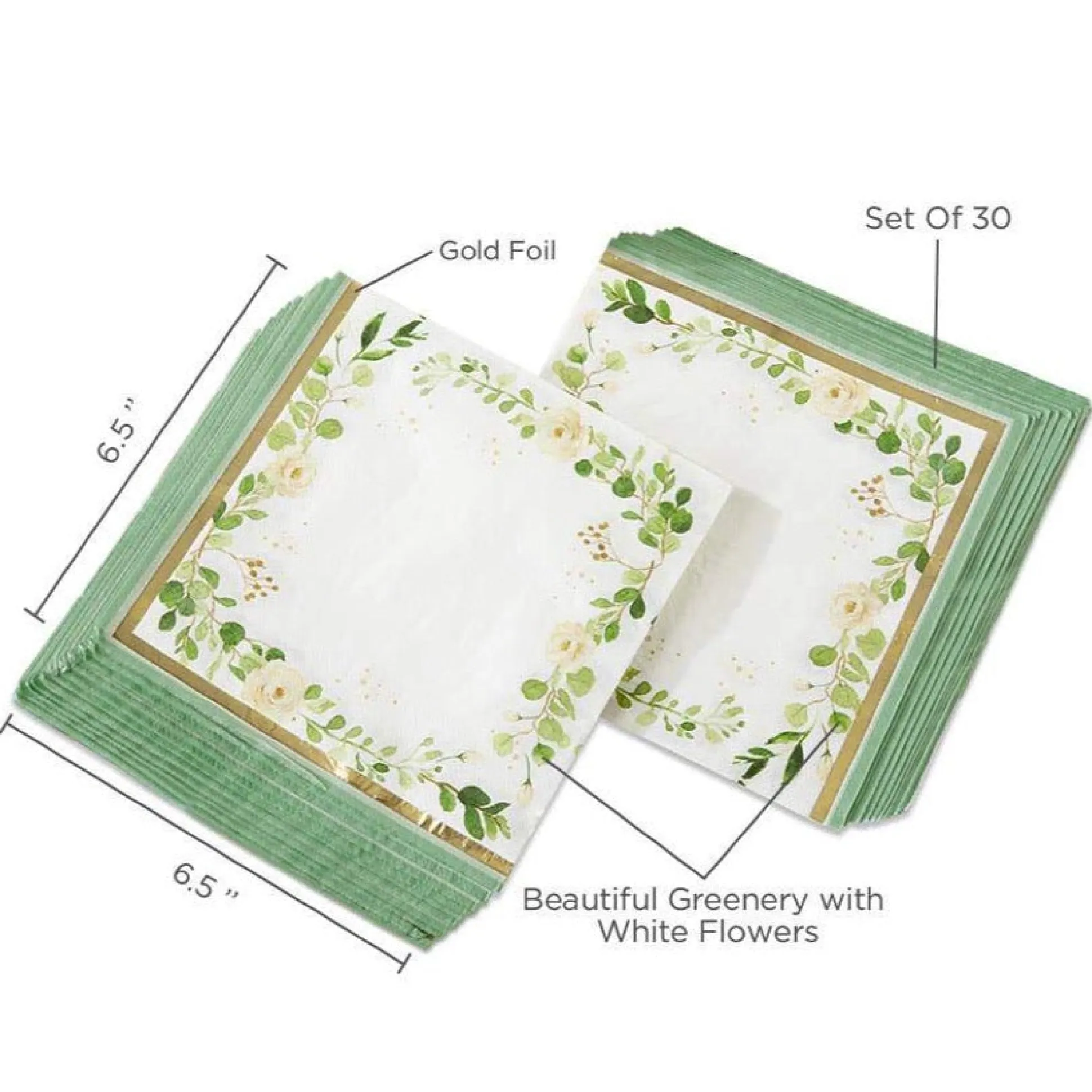 Botanical Garden Lunch Napkins 30ct