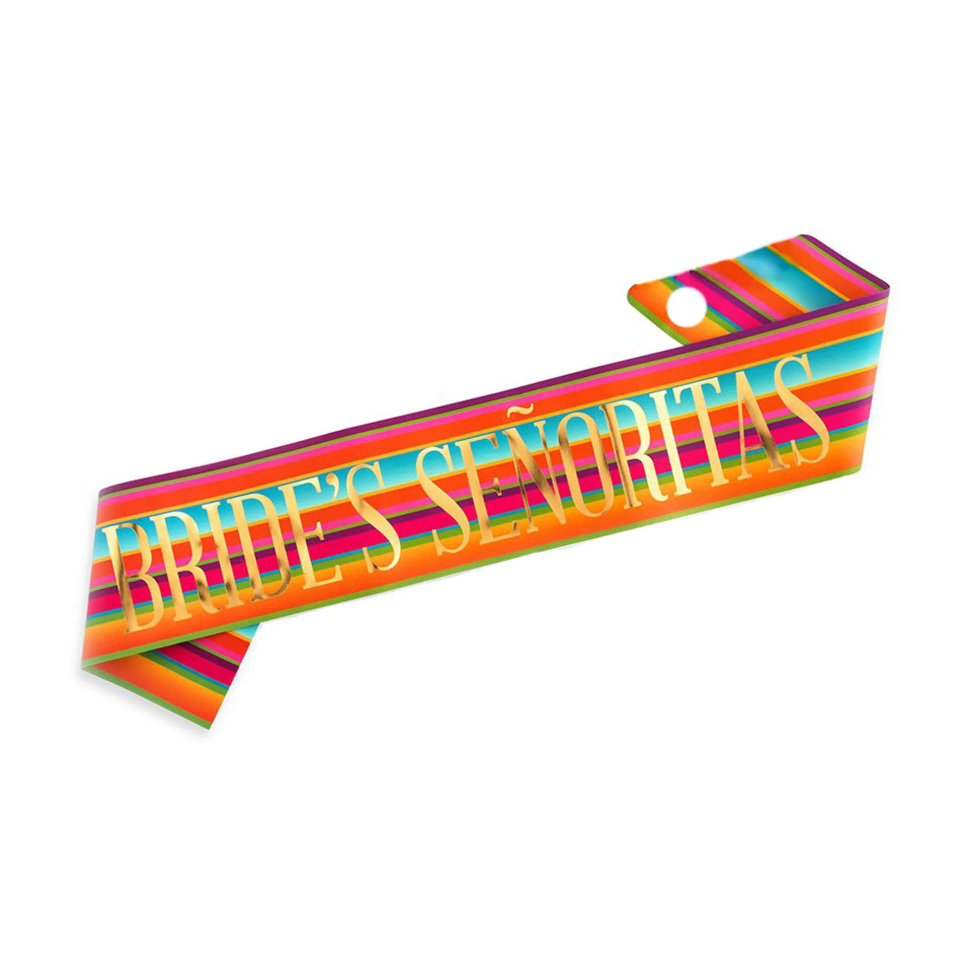 Bride's Señoritas Bachelorette Party Sash