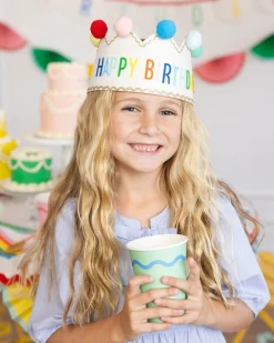 Bright Birthday Party Paper Cups 8ct