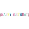 Bright Happy Birthday Banner 7ft