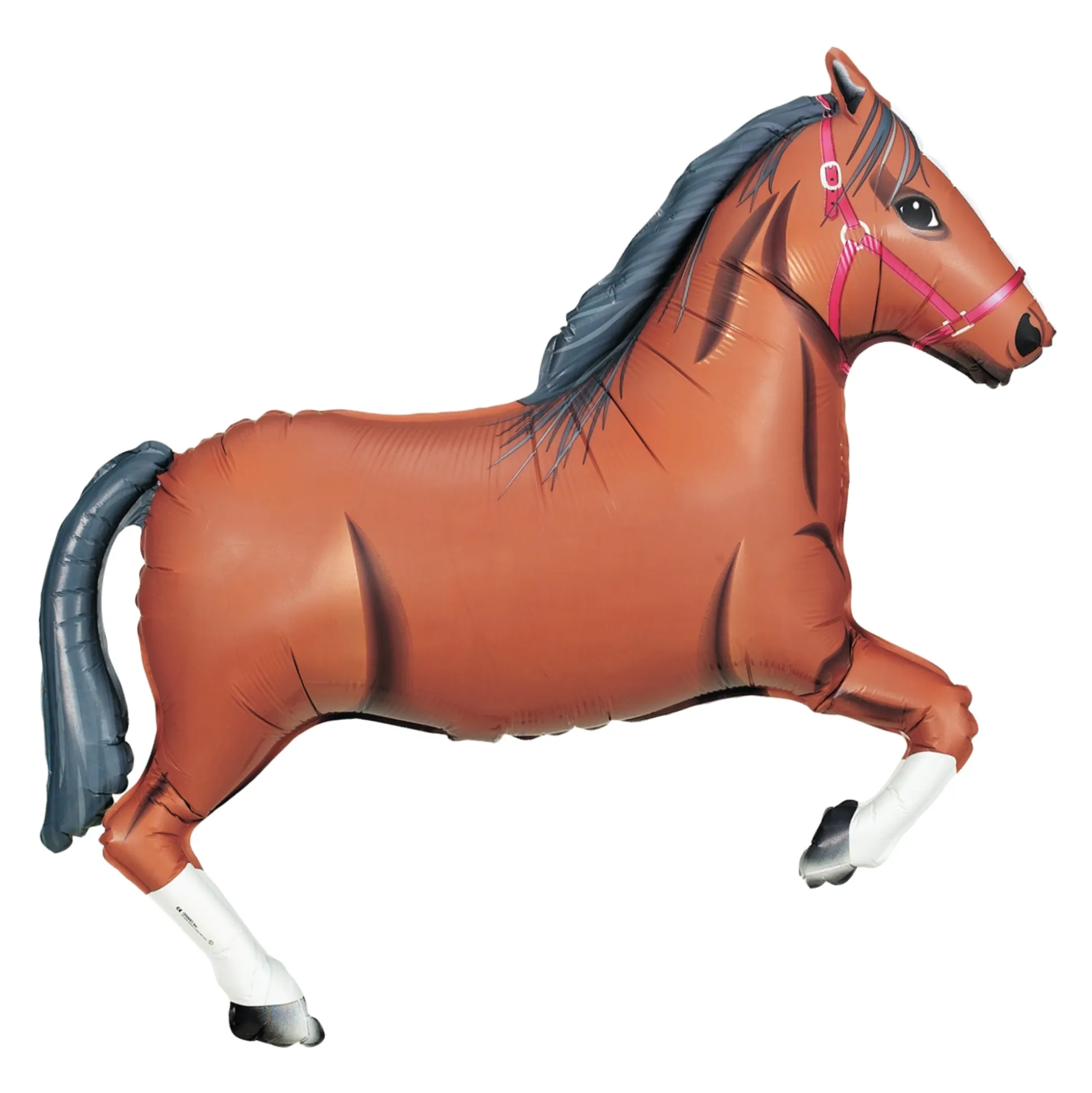 Brown Horse Foil Balloon 43in