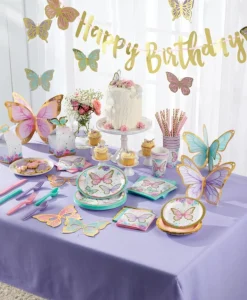 Butterfly Dessert Napkins 16ct