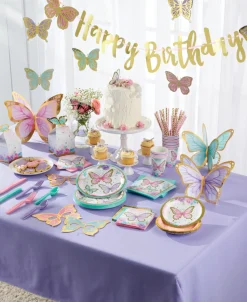 Butterfly Lunch Napkins 16ct