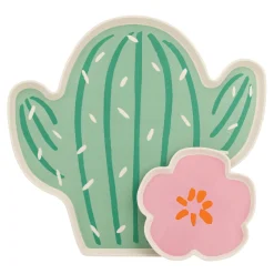 Cactus Bamboo Tray Set 2ct