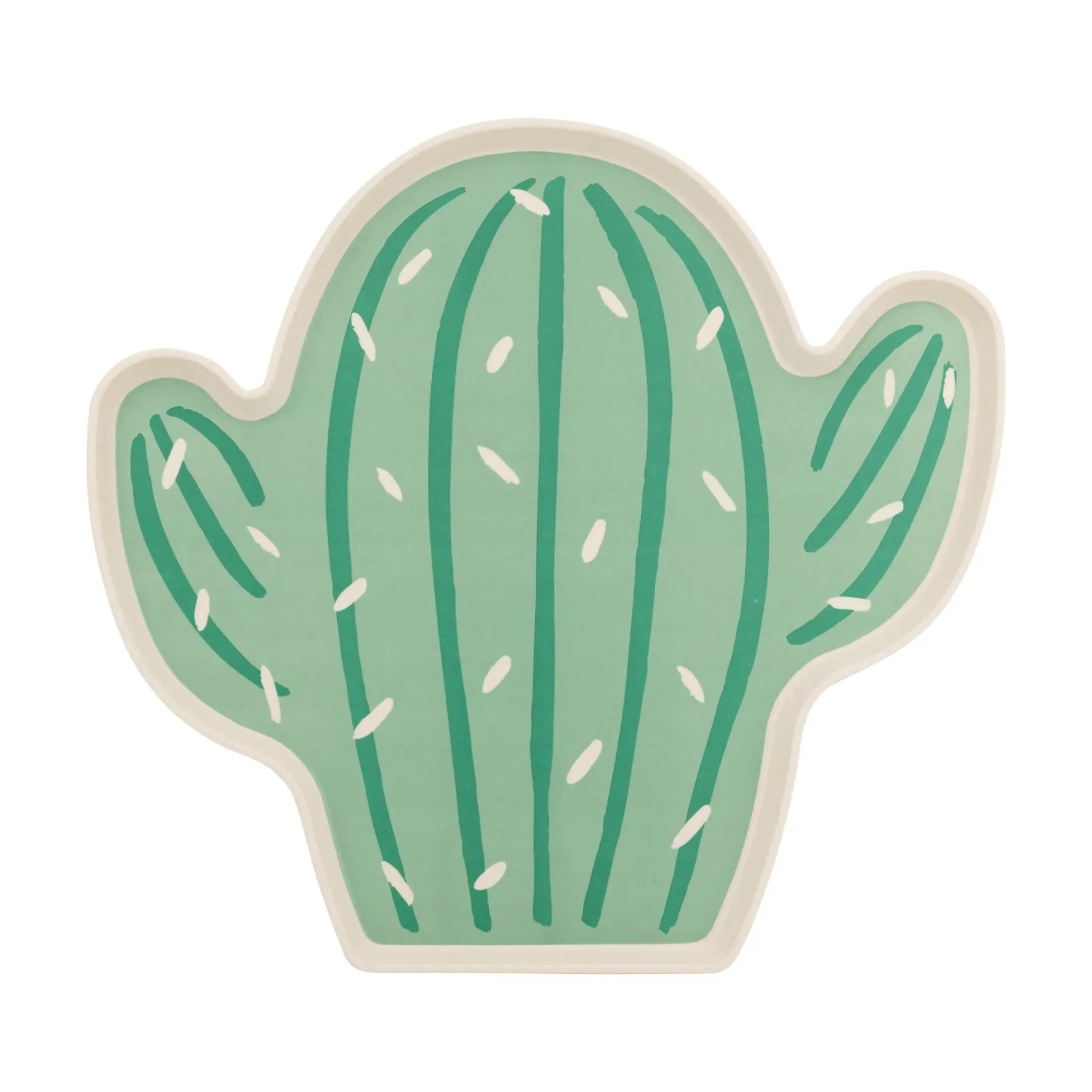 Cactus Bamboo Tray Set 2ct