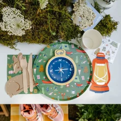 Camp Explorer Lantern Lunch Napkins 16ct