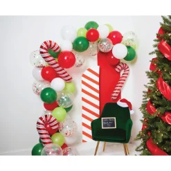 Candy Cane Christmas Balloon Garland Kit