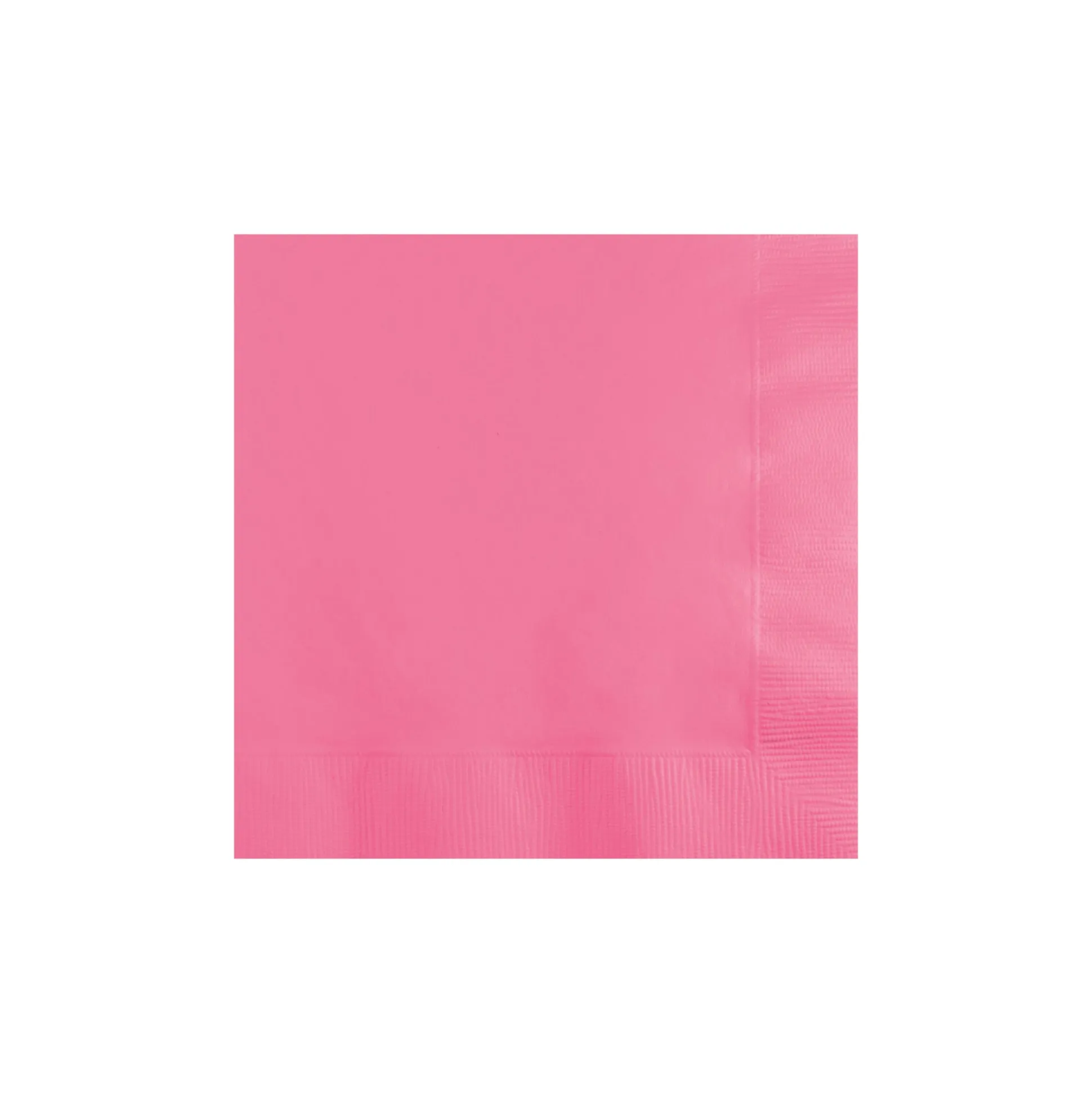 Candy Pink Dessert Napkins 50ct