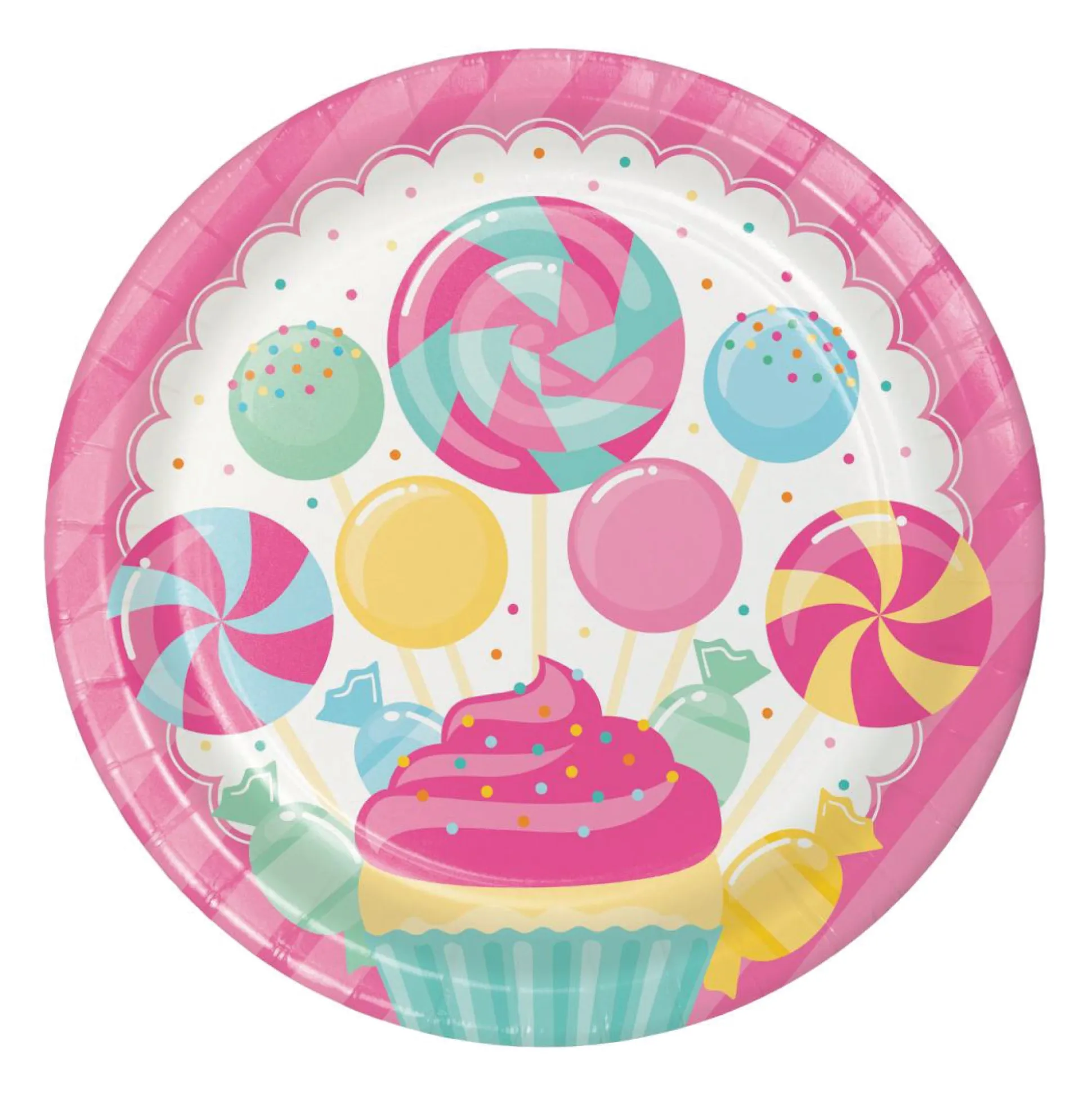 Candy Shop Lunch Plates 8ct