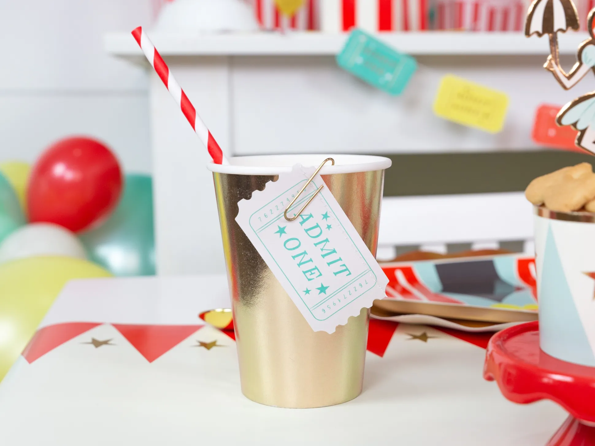 Carnival Paper Table Runner