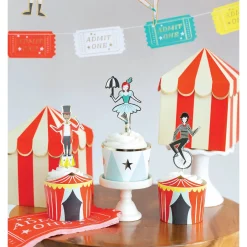Carnival Tent Treat Boxes 8ct