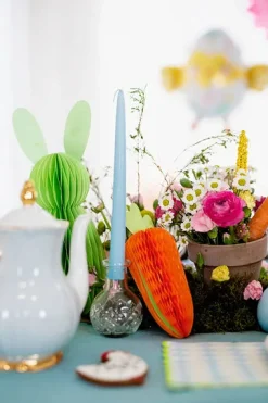 Carrot Honeycomb Decoration 7in