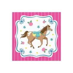 Charming Horse Lunch Napkins 16ct