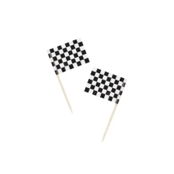 Checkered Flag Party Picks 50ct