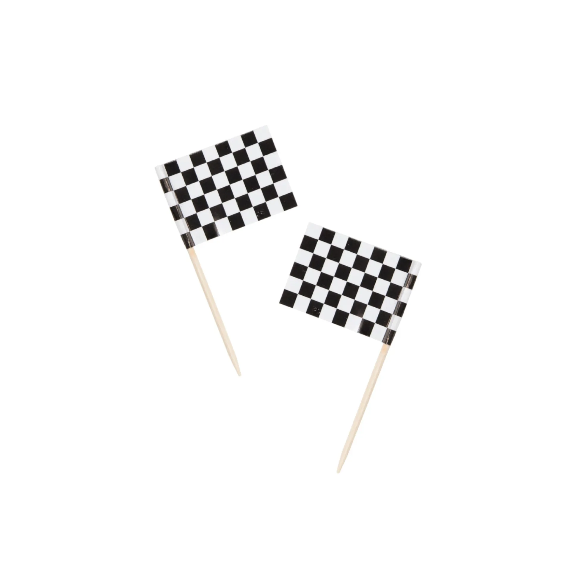 Checkered Flag Party Picks 50ct
