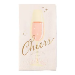 Cheers Bachelorette Bash Paper Guest Towels 18ct