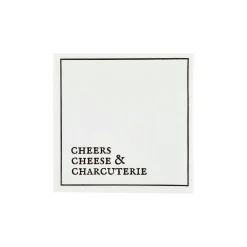 Cheers Cheese & Charcuterie Dessert Napkins 20ct