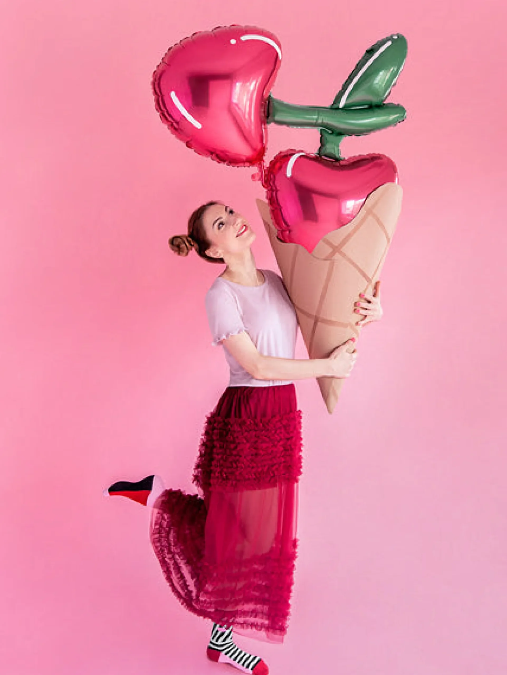 Cherry Foil Balloon 29in