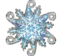 Christmas Linky Snowflake Balloon 38"