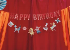 Circus Happy Birthday Banner 9ft