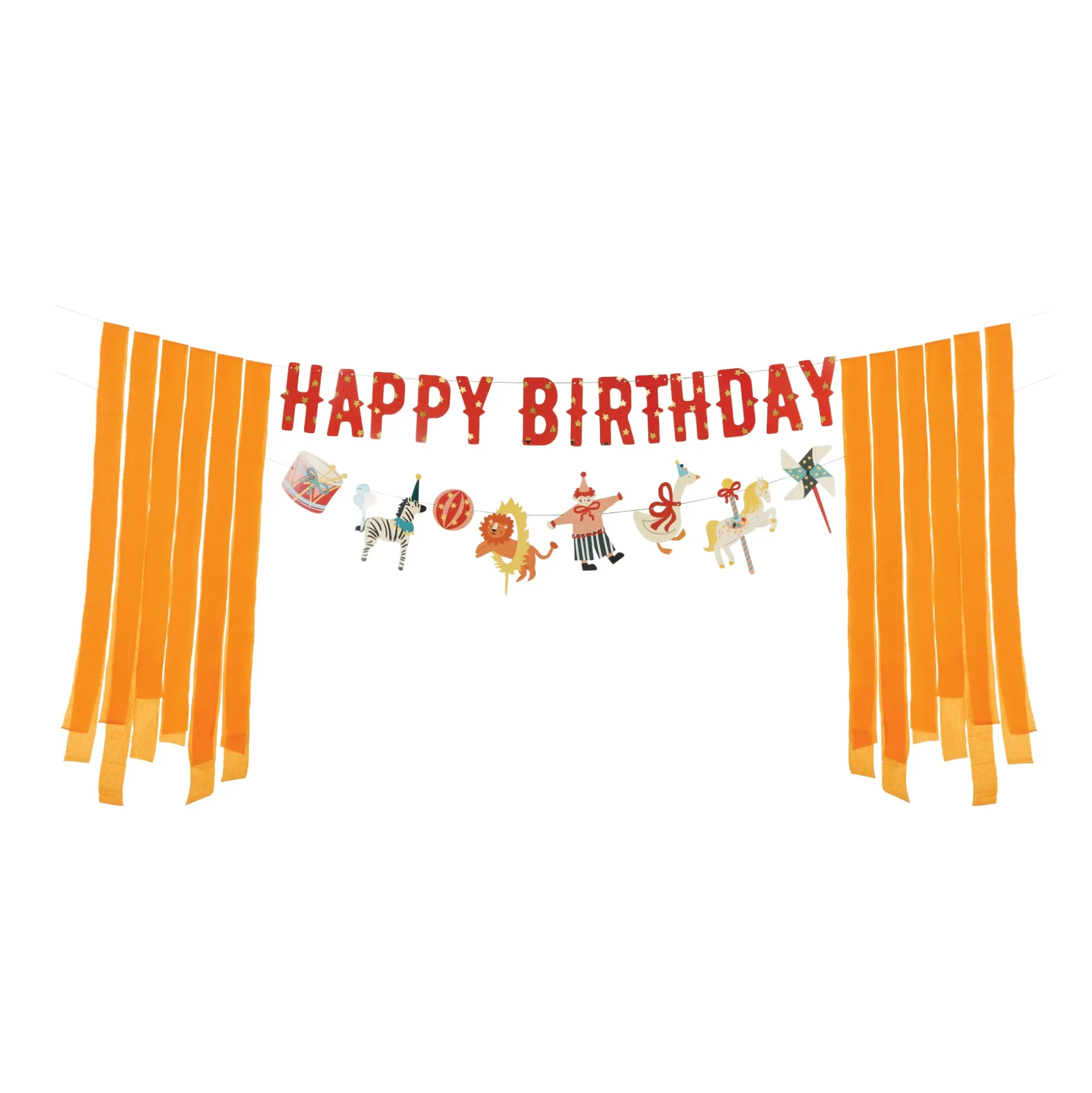 Circus Happy Birthday Banner 9ft