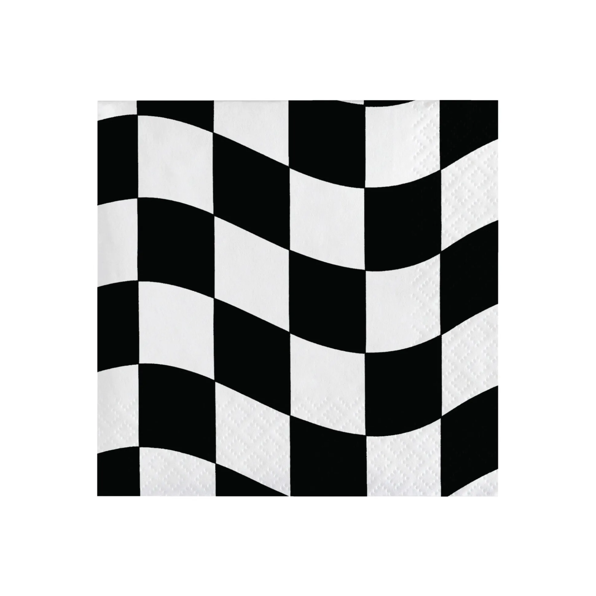 Classic Checkered Flag Lunch Napkins 16ct