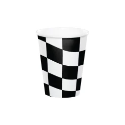 Classic Checkered Flag Party Cups 8ct