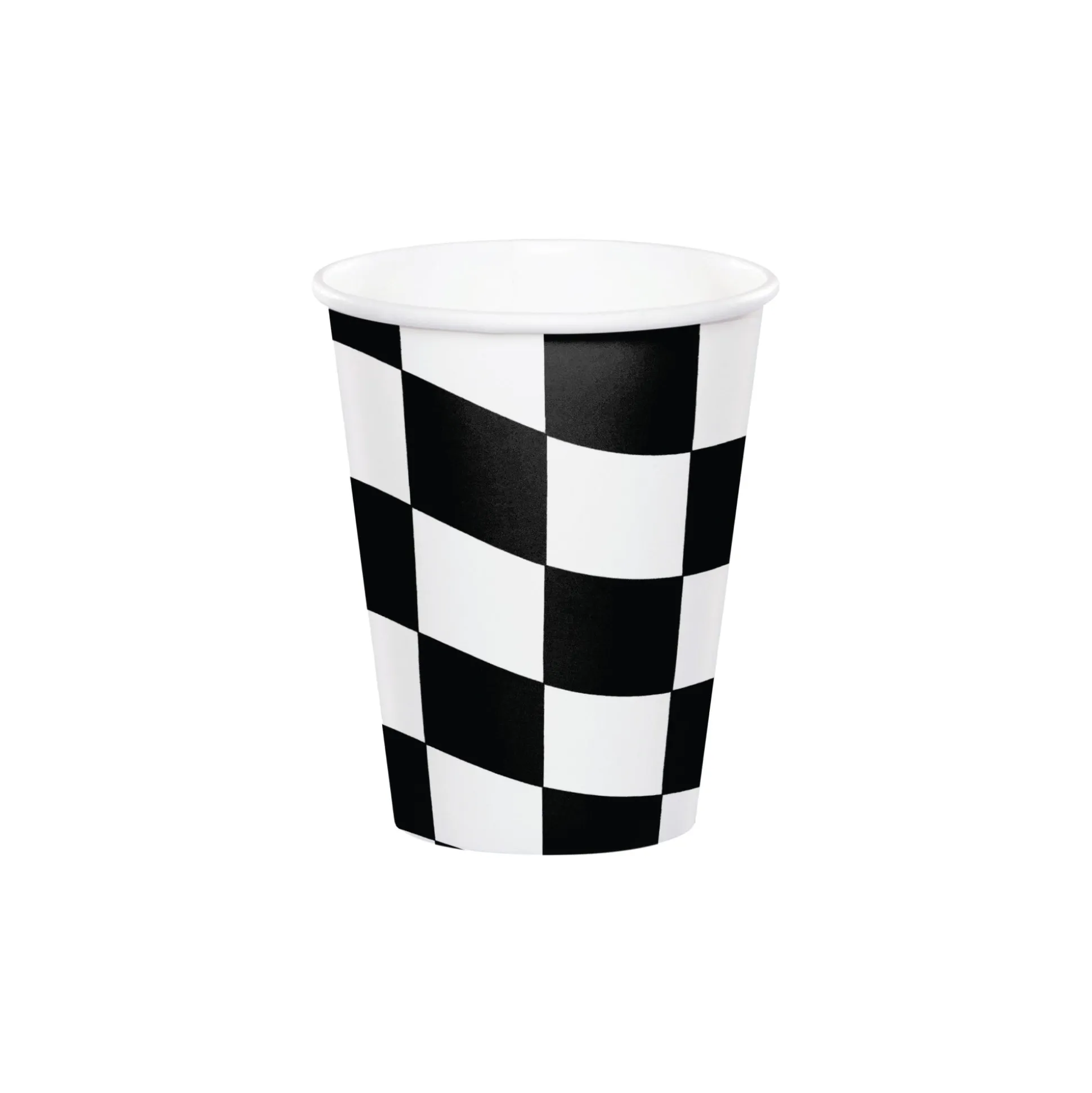 Classic Checkered Flag Party Cups 8ct