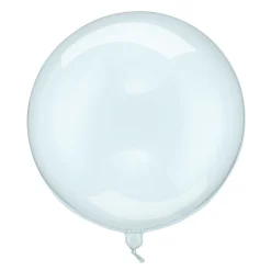 Clear Blue Sphere Balloon 15.7in