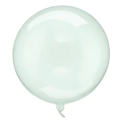 Clear Green Sphere Balloon 15.7in
