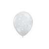 Clear Snowflake Winter Balloon 5in