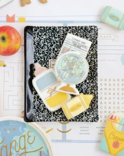 Composition Notebook Lunch Plates 8ct