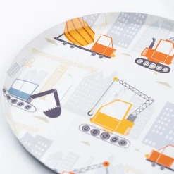Construction Party Dessert Plates 8ct