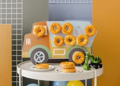 Construction Party Donut Wall