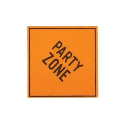 Construction Sign Paper Dessert Napkins 24ct