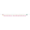 Cupcake Happy Birthday Banner 8ft