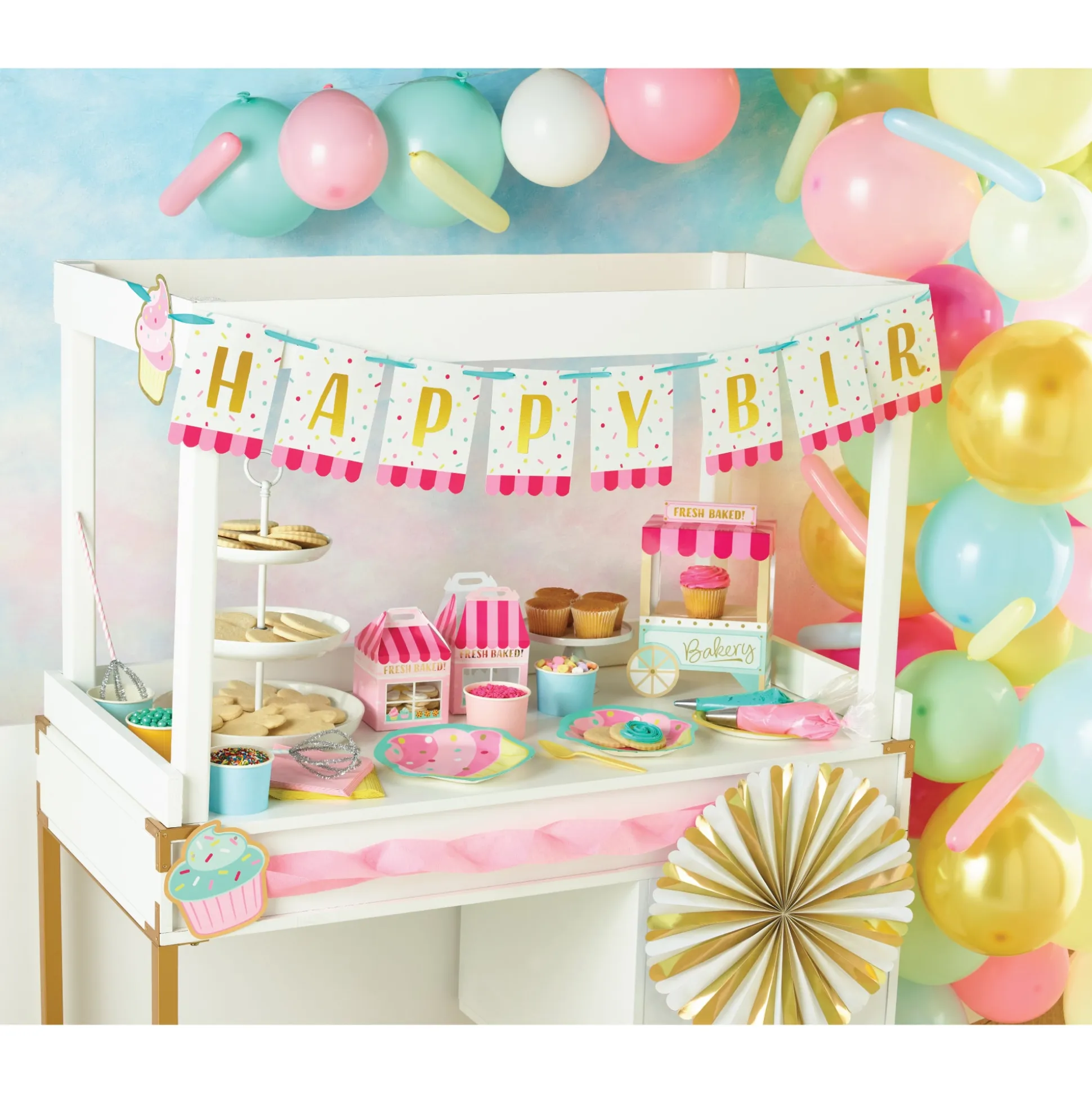 Cupcake Party Dessert Plates 8ct