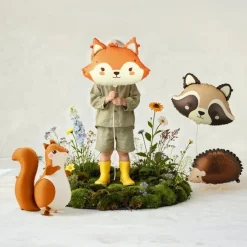 Cute Fox Face Foil Balloon 22in