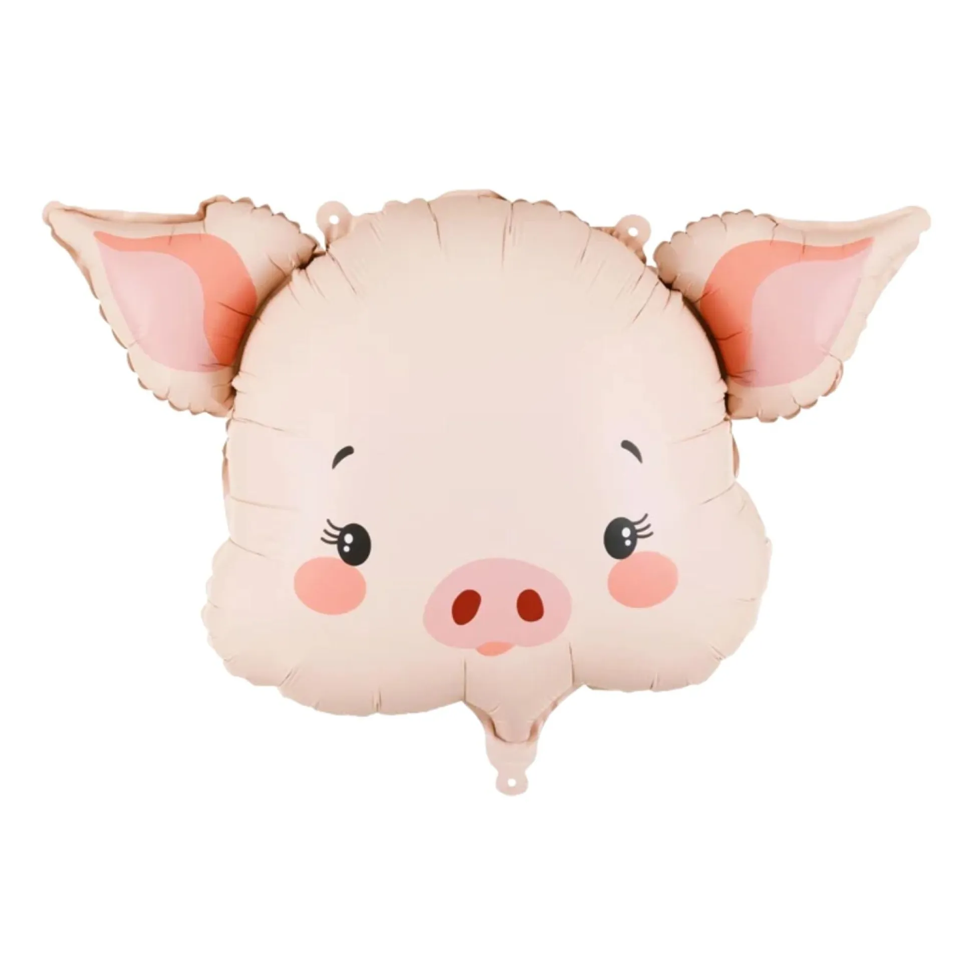 Cute Pig Face Foil Balloon 24in