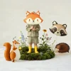 Cute Raccoon Face Foil Balloon 23in