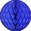 Dark Blue Honeycomb Tissue Ball