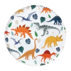 Dinosaur Birthday Dessert Plates 8ct