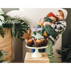 Dinosaur Cupcake Toppers 6ct