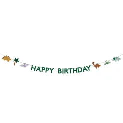 Dinosaur Happy Birthday Banner 10ft