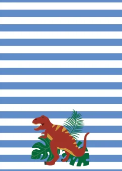 Dinosaur Kingdom Birthday Party Invitation